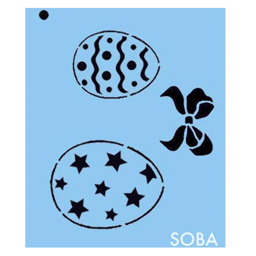 SOBA Quick EZ Stencil - Easter Egg
