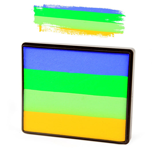 Silly Farm Rainbow Split Cake - Bright