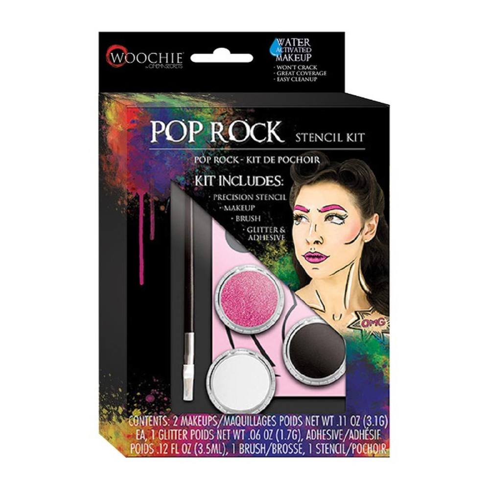 Woochie Water Activated Makeup Stencil Kit - Pop Rock