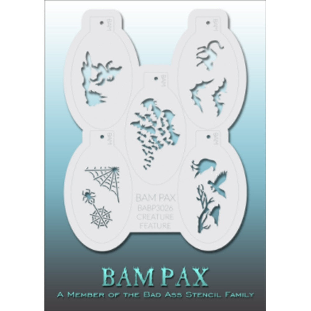BAM PAX Stencils - Creature Feature (BABP 3026)