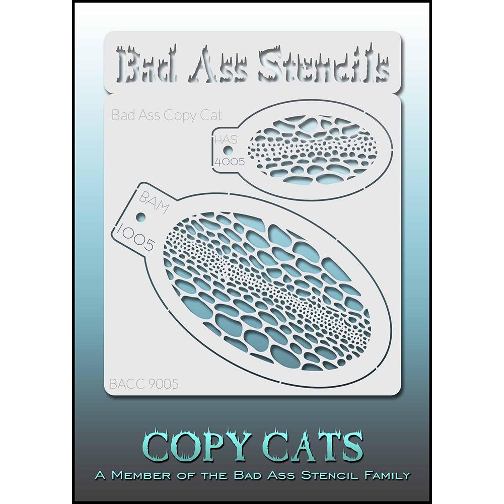 Bad Ass Copy Cat Stencils (9005)