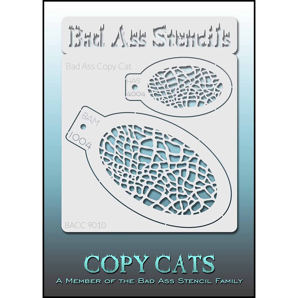 Bad Ass Copy Cat Stencils -  (9010)