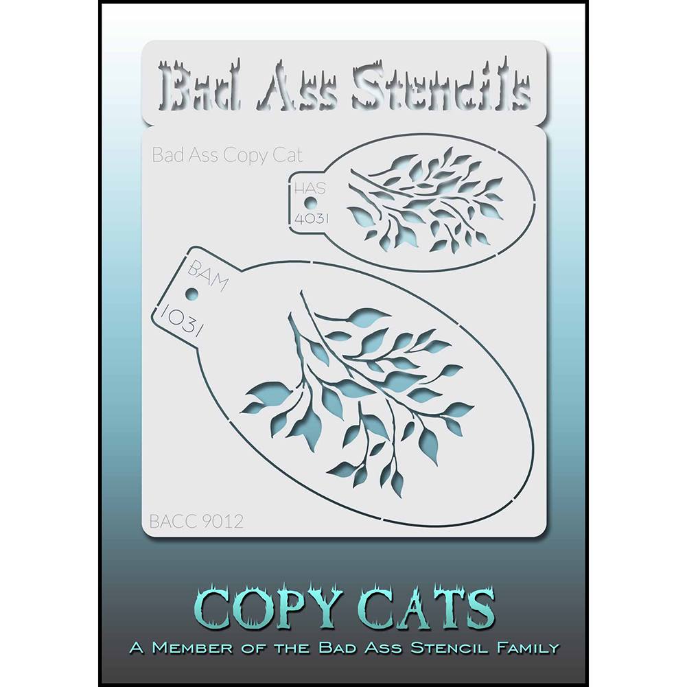 Bad Ass Copy Cat Stencils -  (9012)