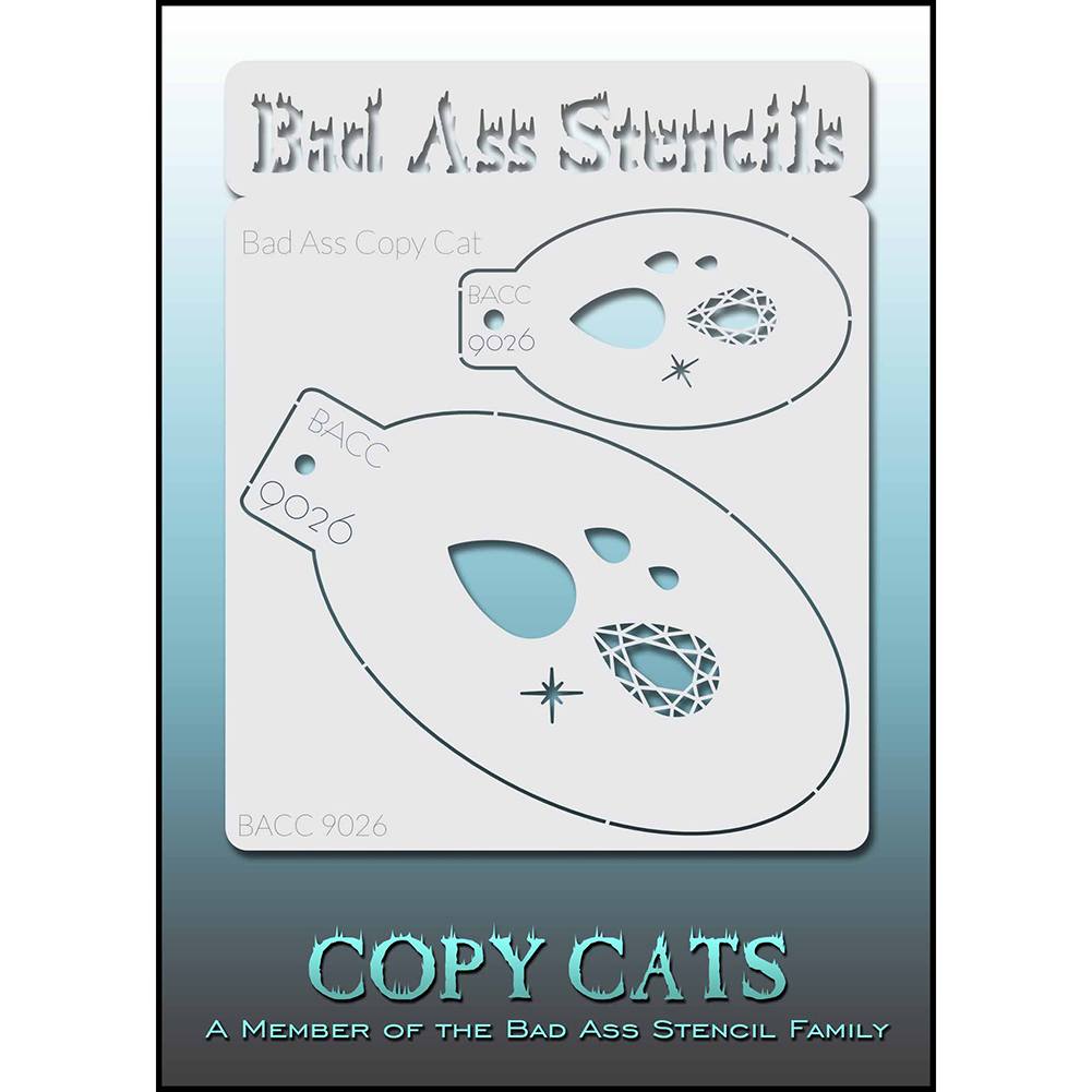 Bad Ass Copy Cat Stencils -  (9026)