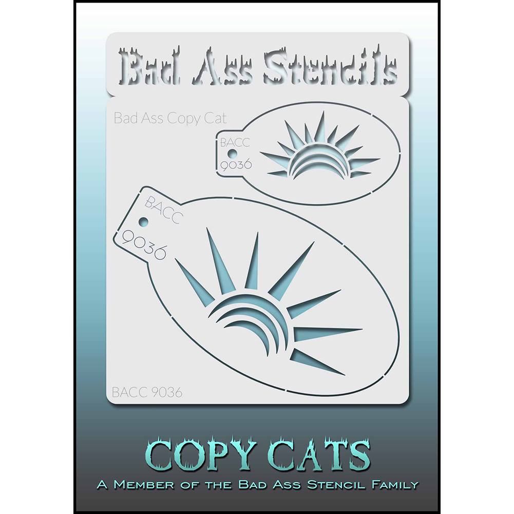 Bad Ass Copy Cat Stencils (9036)
