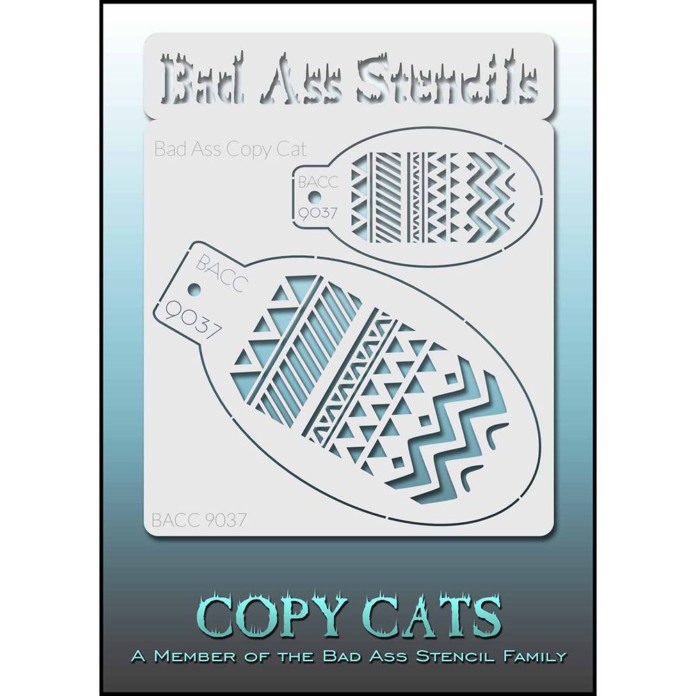 Bad Ass Copy Cat Stencils -  (9037)