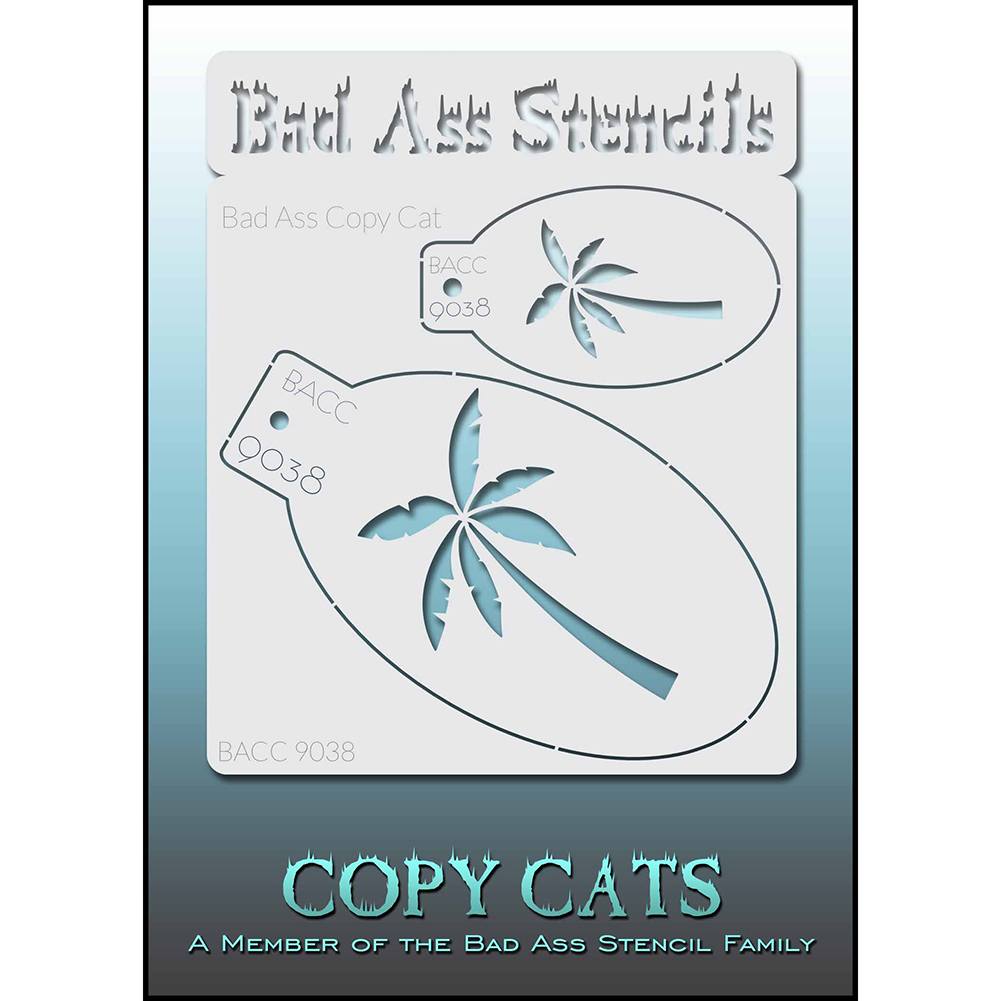 Bad Ass Copy Cat Stencils - Palm Tree  (9038)