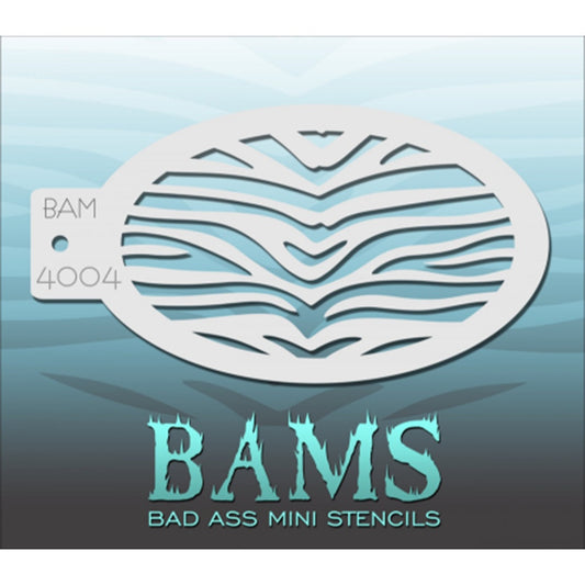 Bad Ass Mini Stencils - Animal Stripes (BAM 4004)