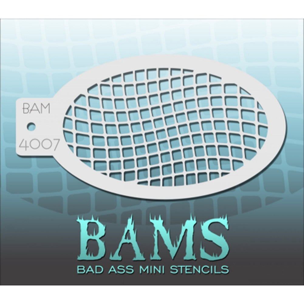 Bad Ass Mini Stencils - Net (BAM 4007)
