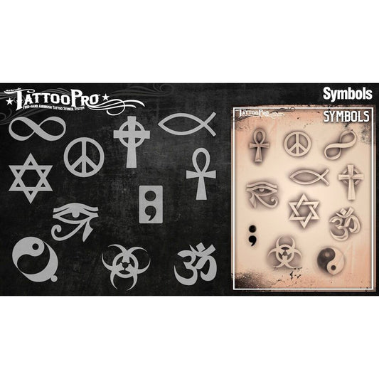 Tattoo Pro Stencils Series 3 - Symbols
