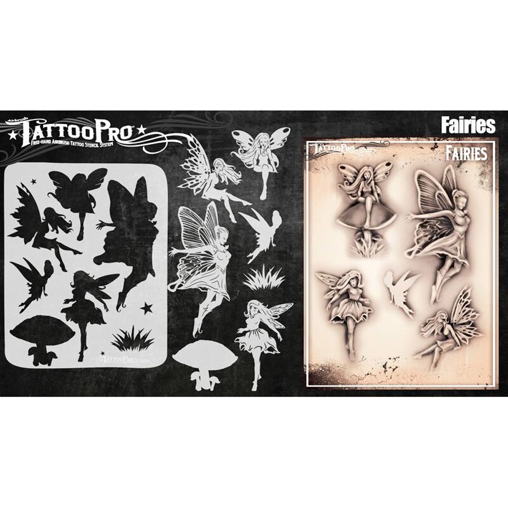 Tattoo Pro Stencils Series 5 - Fairies