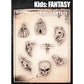 Tattoo Pro Stencils Kids Series - Fantasy