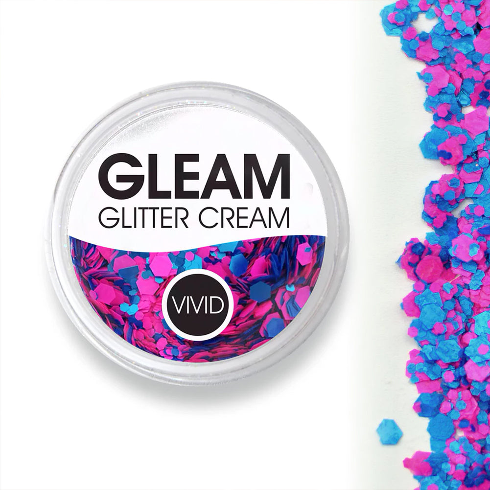 VIVID Glitter Loose UV Chunky Glitter Mix - Gum Nebula (30 gm)