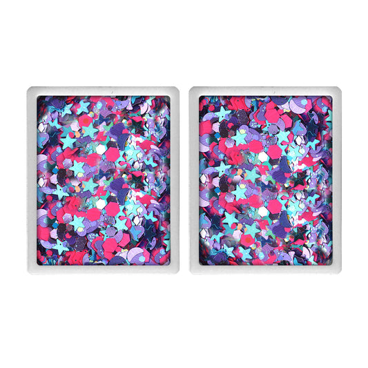 Vivid Gleam Glitter Palette Refill - Blazin Unicorn