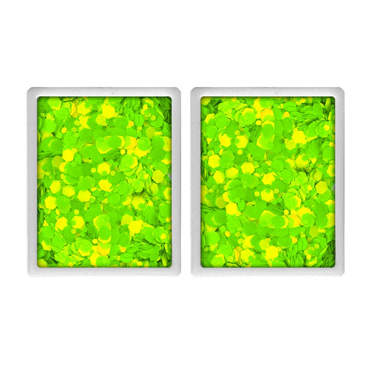 Vivid Gleam Glitter Palette Refill - Electroshock