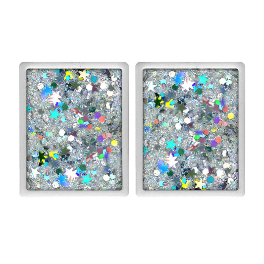 Vivid Gleam Glitter Palette Refill - Heaven