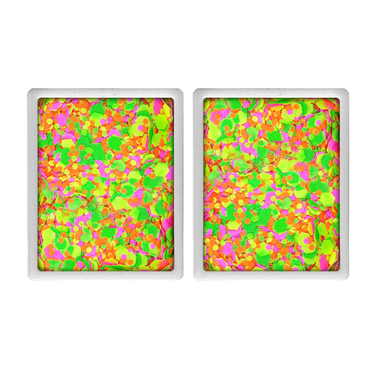 Vivid Gleam Glitter Palette Refill -  Ignite