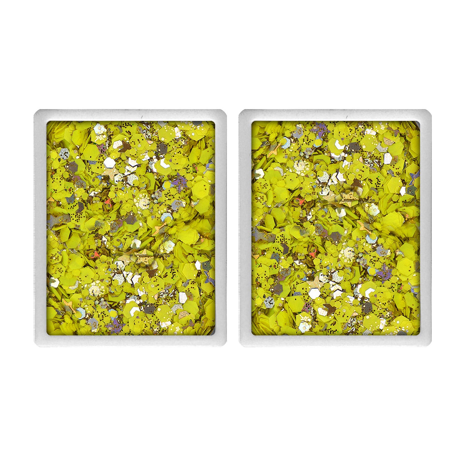 Vivid Gleam Glitter Palette Refill - Pineapple