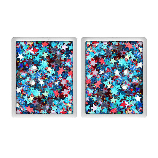 Vivid Gleam Glitter Palette Refill - Red Hot Bloom