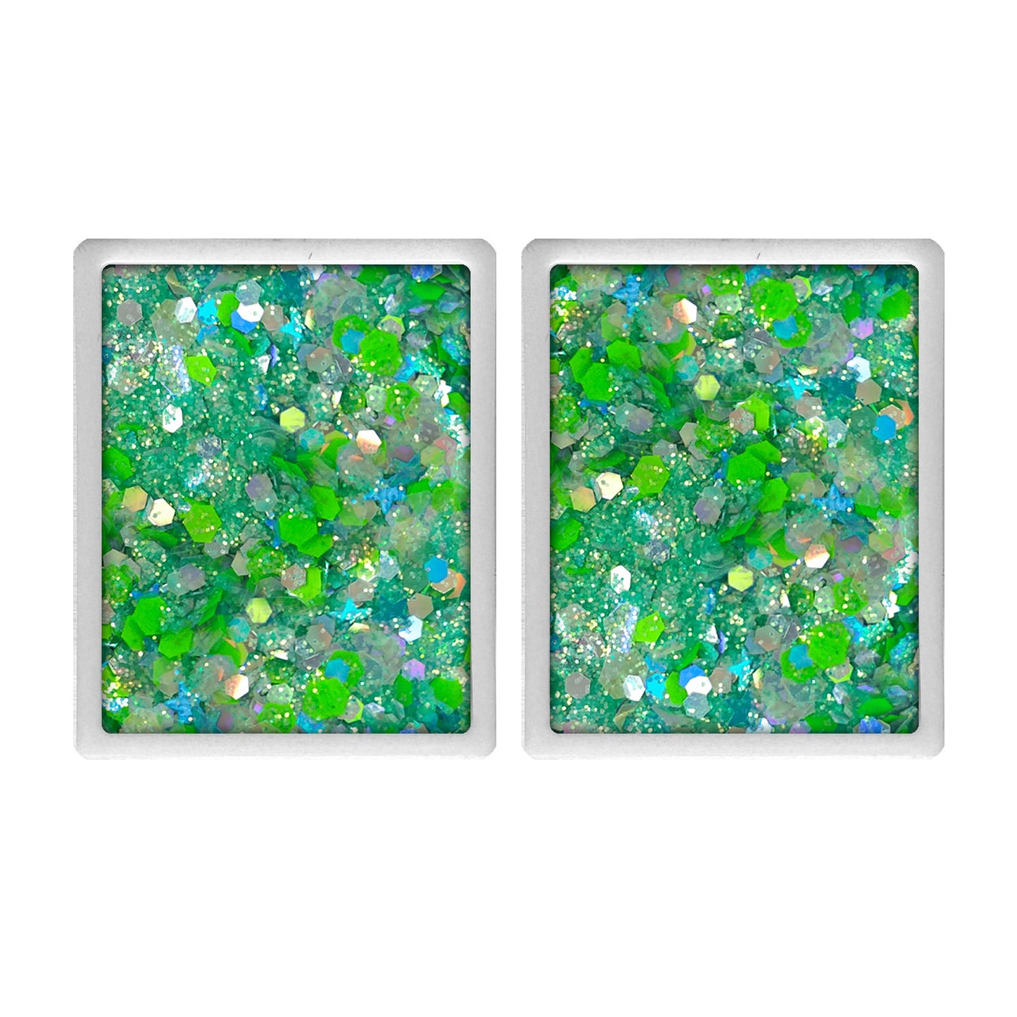 Vivid Gleam Glitter Palette Refill - Sea of Glass