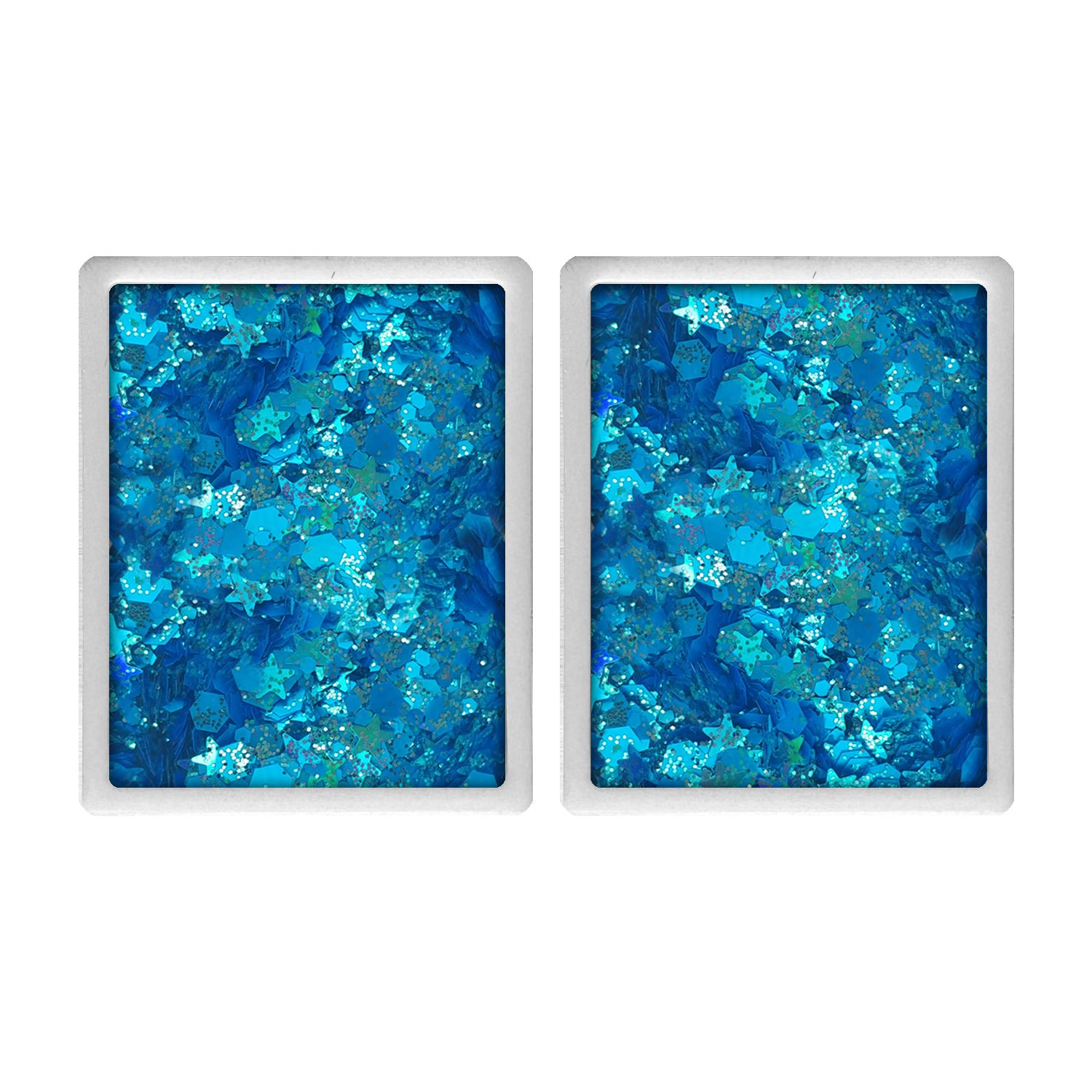 Vivid Gleam Glitter Palette Refill - Sapphire