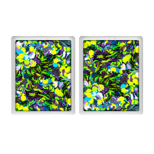 Vivid Gleam Glitter Palette Refill - Wild Bloom