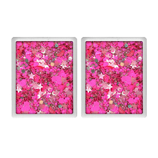 Vivid Gleam Glitter Palette Refill - Watermelon