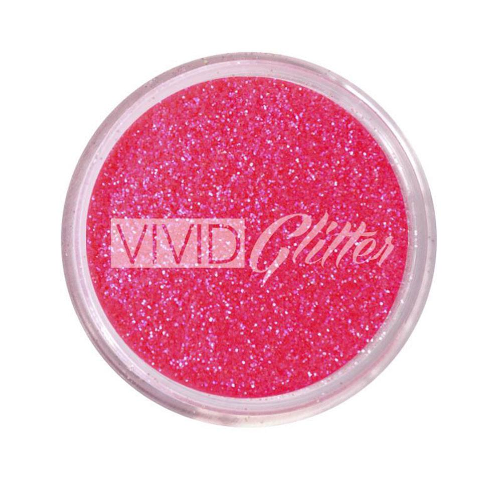 VIVID Glitter Stackable Loose Glitter - Hot Pink (10 gm)
