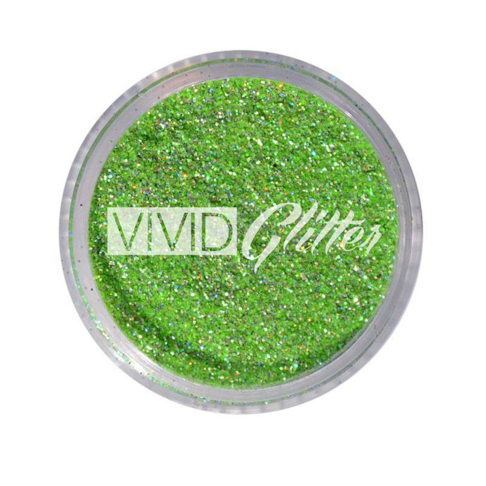 VIVID Glitter Stackable Loose Glitter - Galaxy Green (10 gm)