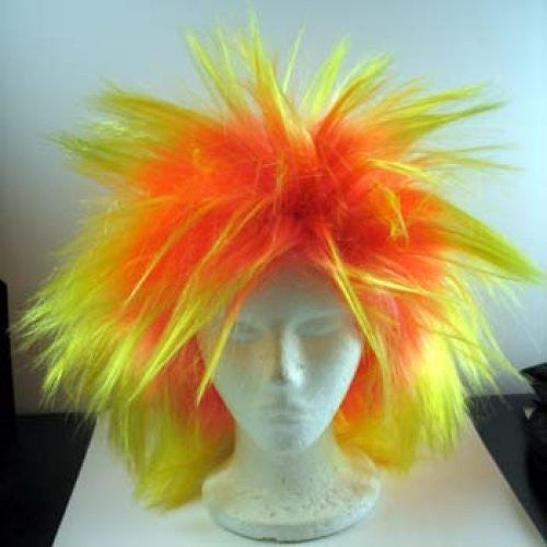 Loca Small Clown Wig - Orange/Yellow