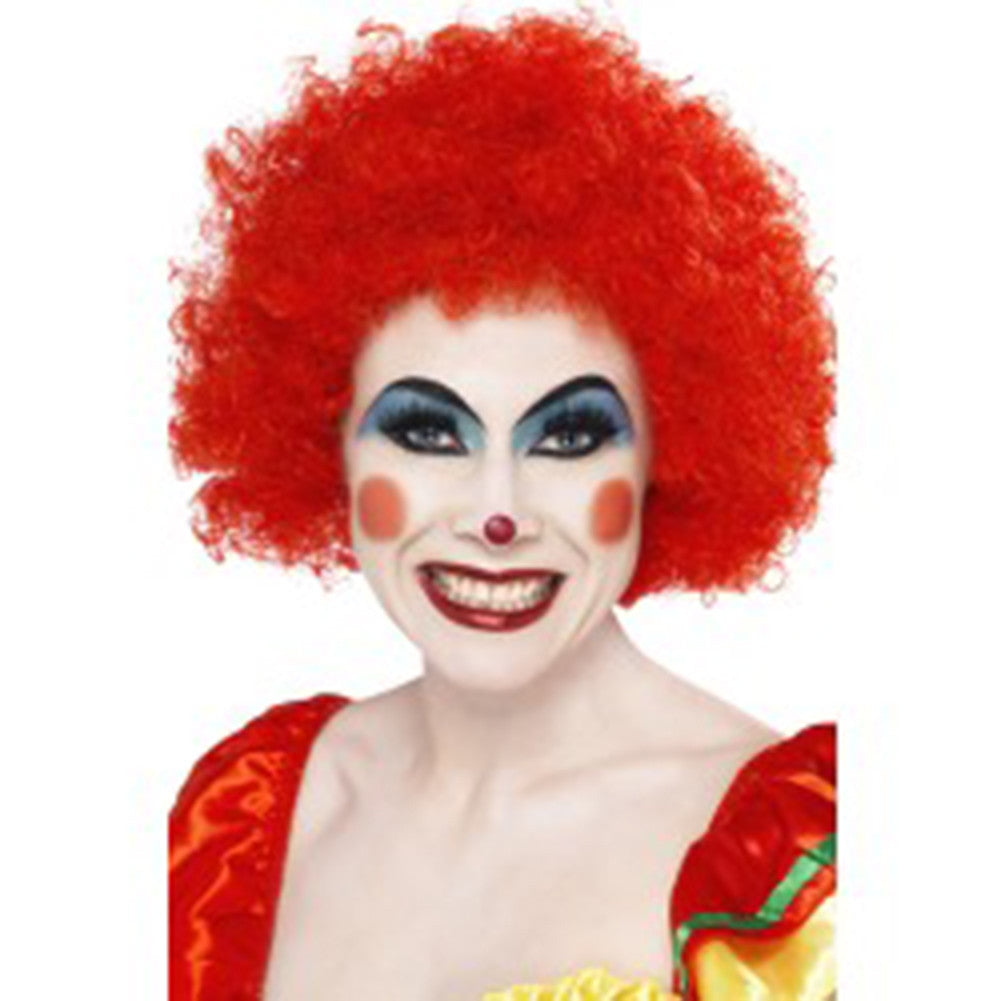 Crazy Curly Clown Wig - Red