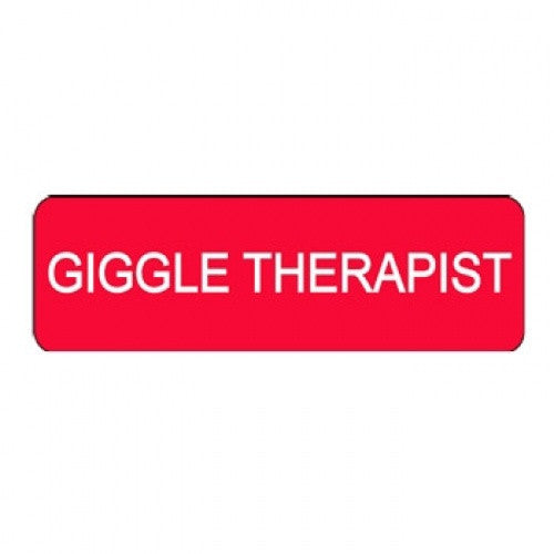 "Giggle Therapist" Clown Badges